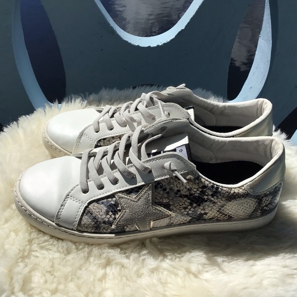 Vintage Havana Kate VH Design Faux Snakeskin Leather Slip-on Sneakers - Picture 14 of 15